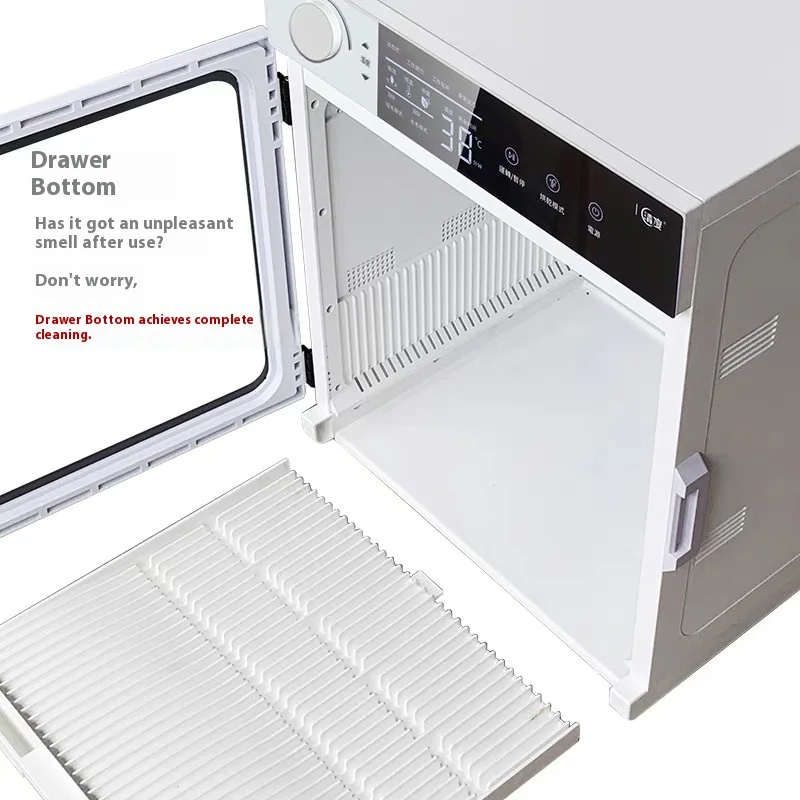 مجفف هواء جديد للقطط والكلاب منخفض الضوضاء مع فرش من الفولاذ المقاوم للصدأ لمحلات الحيوانات الأليفة مجفف شعر الحيوانات الأليفة الذي يتم التحكم فيه صوتيًا #4