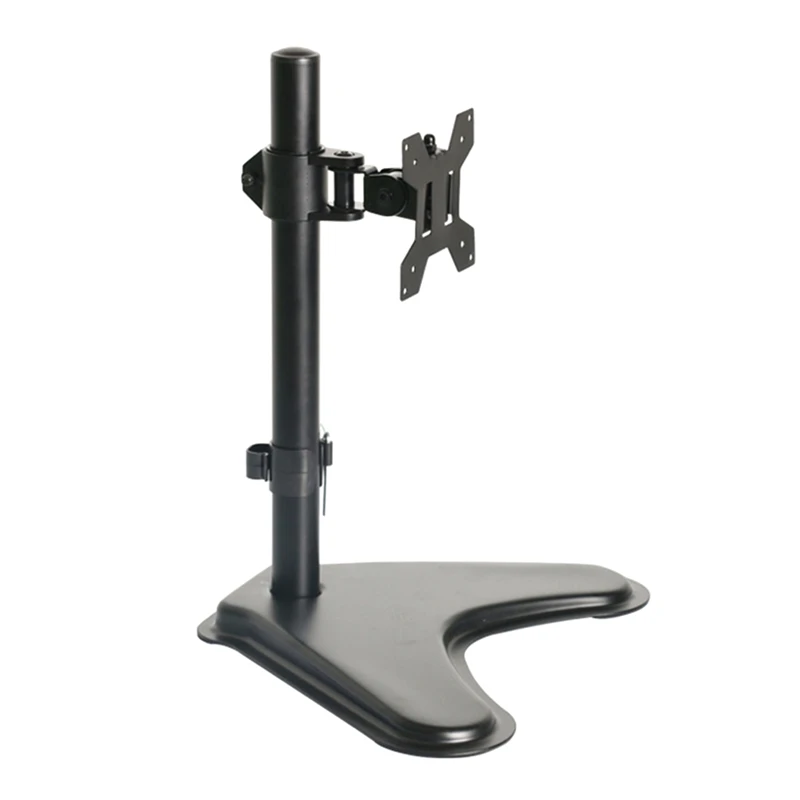 Desktop Monitor Arm Holder Lcd Led Display 14-27In Touch Screen Stand Mount Support Plasma Tv Base Pc Metal Bracket