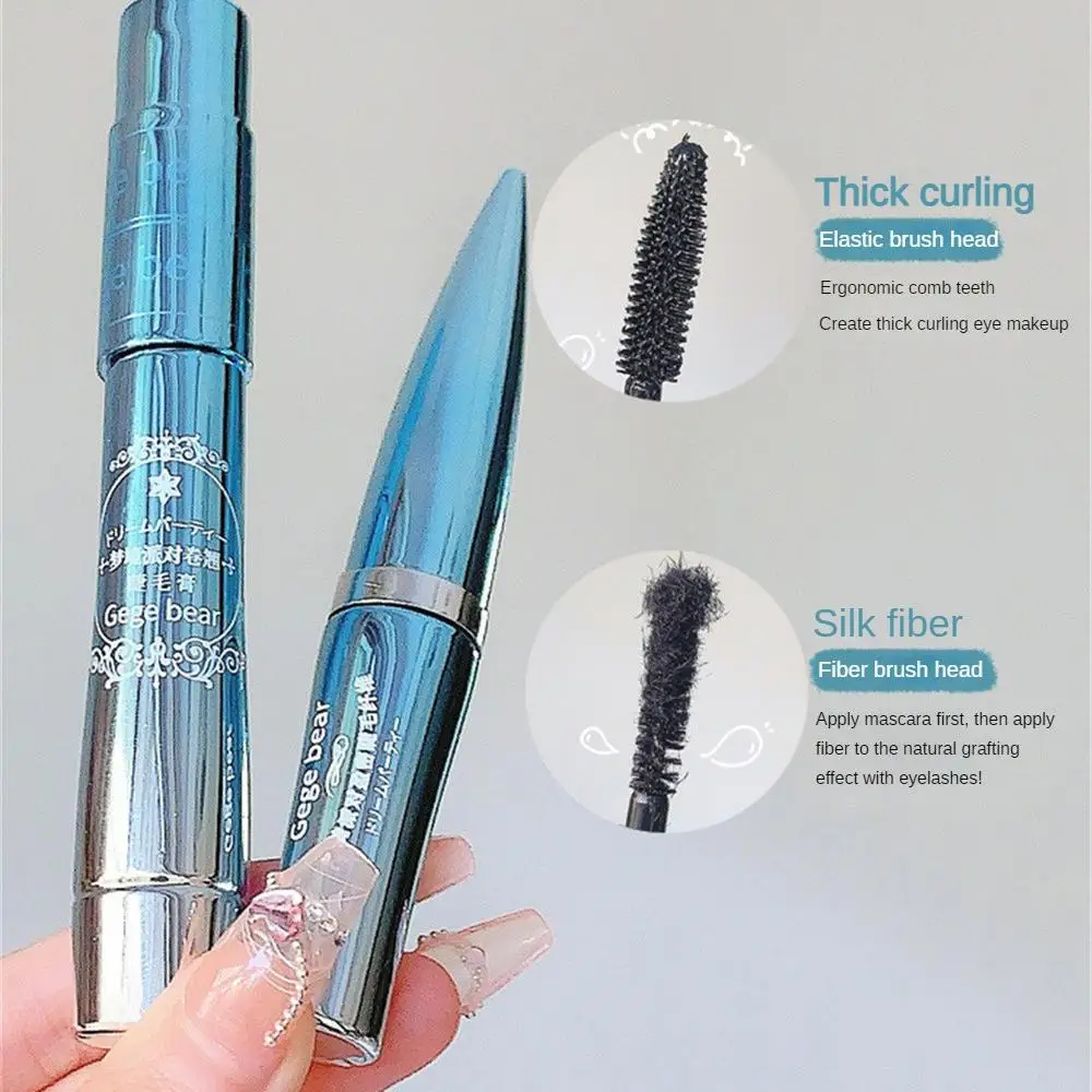 Mascara Easy To Carry Long Curly Lengthening Mascara Tight Fit Black Curling Mascara Waterproof And Sweatproof Water Proof