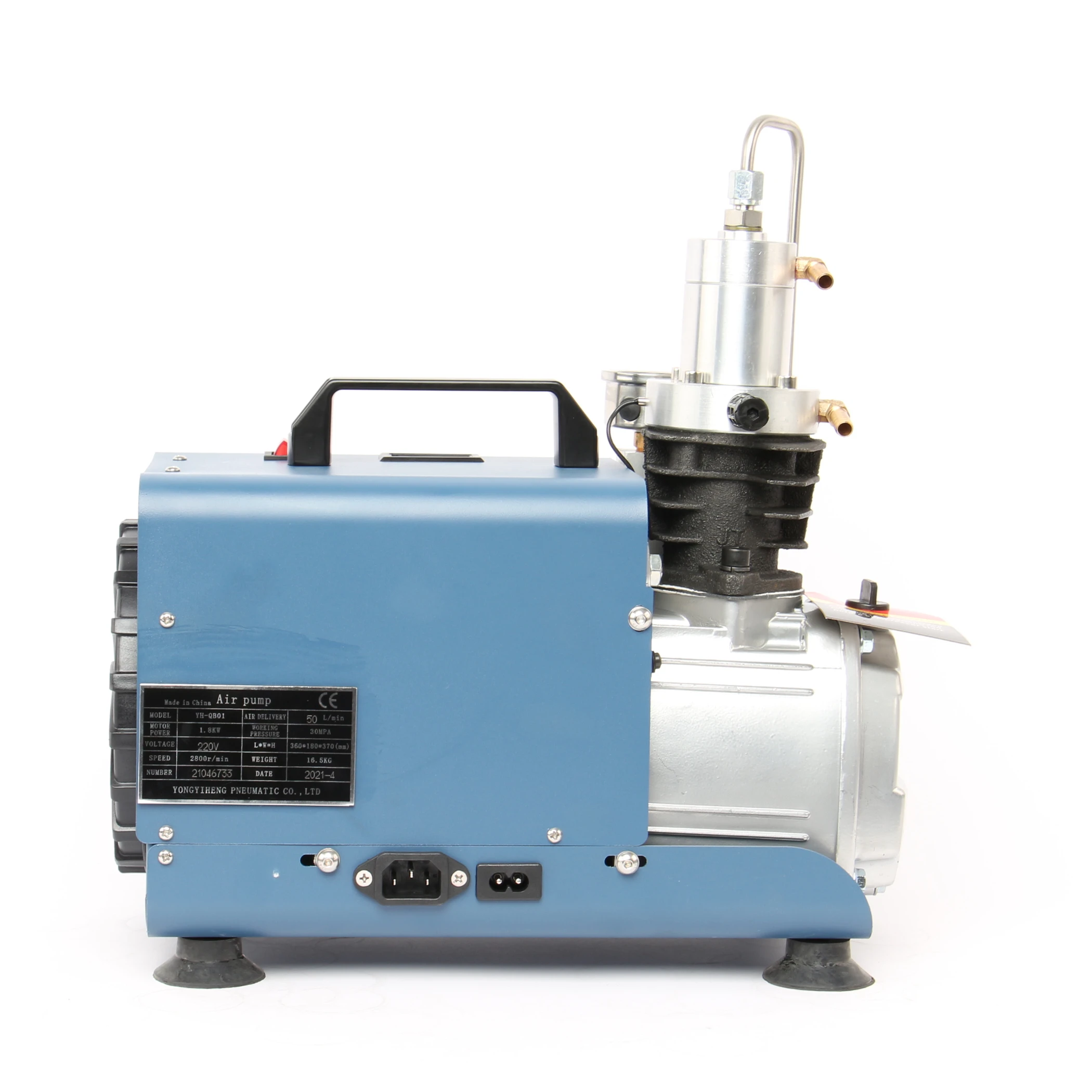Factory 30mpa Scuba Tank Compressor Manual Stop Version