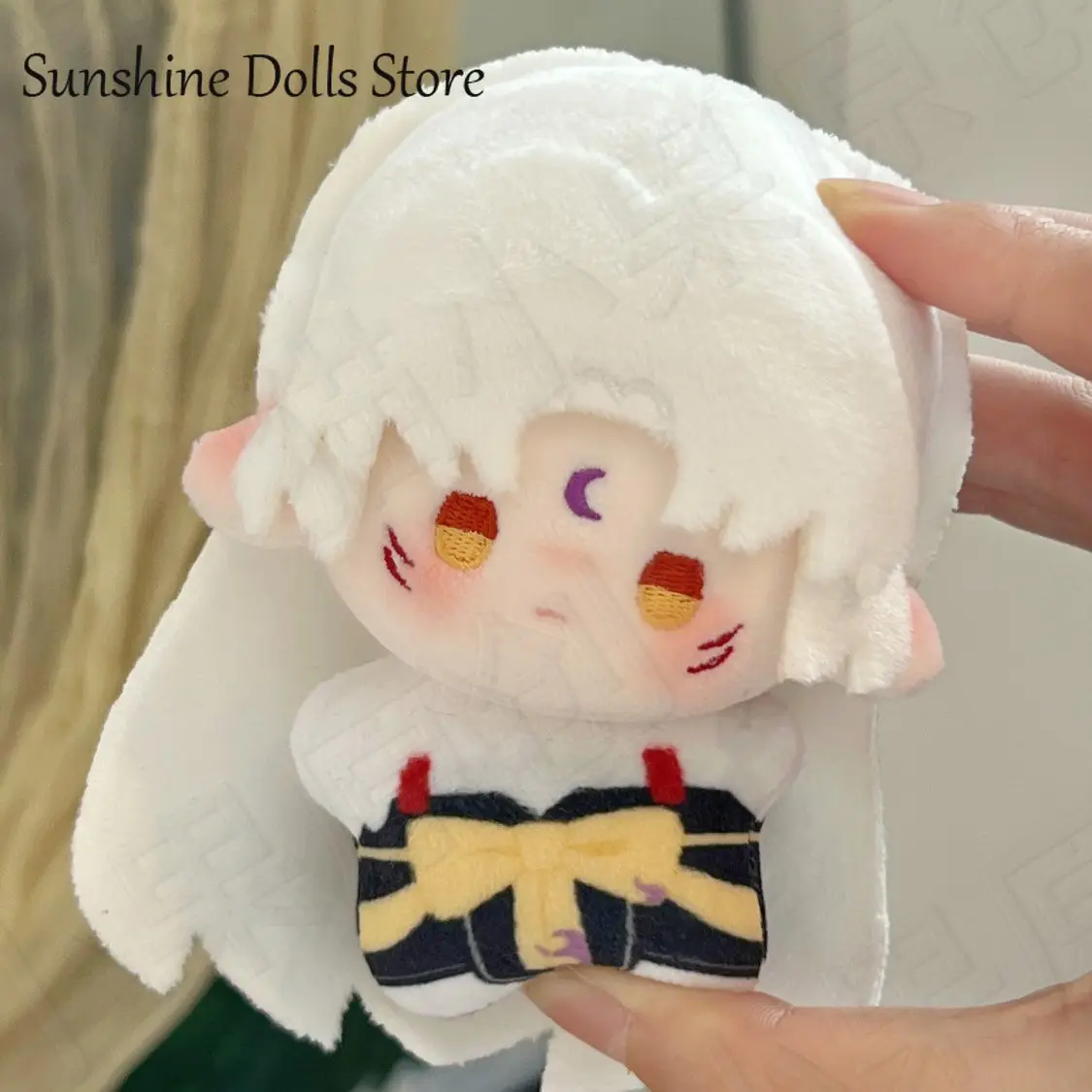 10Cm Anime Inuyasha Kikyo Higurashi Kagome Sesshoumaru Pluche Pop Cosplay Sea Star Body Rugzak Hanger Sleutelhanger Speelgoed Gift