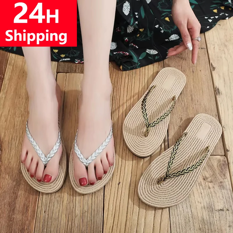 

Summer Women Beach Flip-flops Soft Bottom Slippers Fashion Non-slip Flat Outdoor Simple Ladies Indoor Bathroom Shoes Zapatos