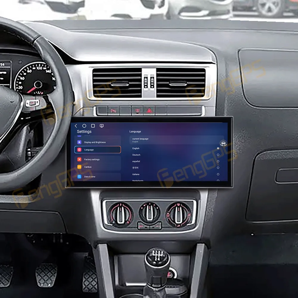 

15,8-дюймовый автомобильный радиоприемник для Volkswagen Fox 2014-2018 с Android Auto, GPS-навигацией, мультимедиа, видео и стереосистемой