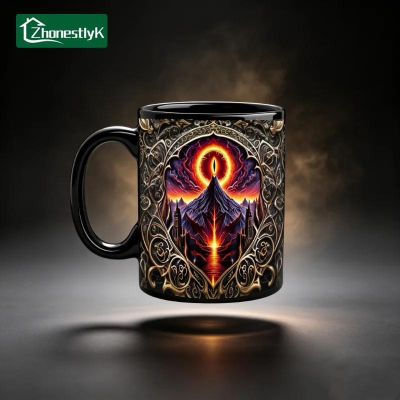 Tasse à café en céramique pour amateurs de films, tasses à thé au lait, tasses à eau, mug créatif pour le petit-déjeuner, vaisselle domestique, cadeau d'anniversaire