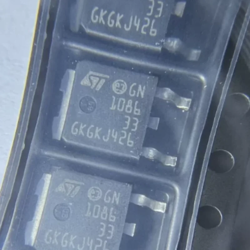 10PCS/LD1086DT33TR 108633 TO-252-2(DPAK) Original Genuine Goods in Stock
