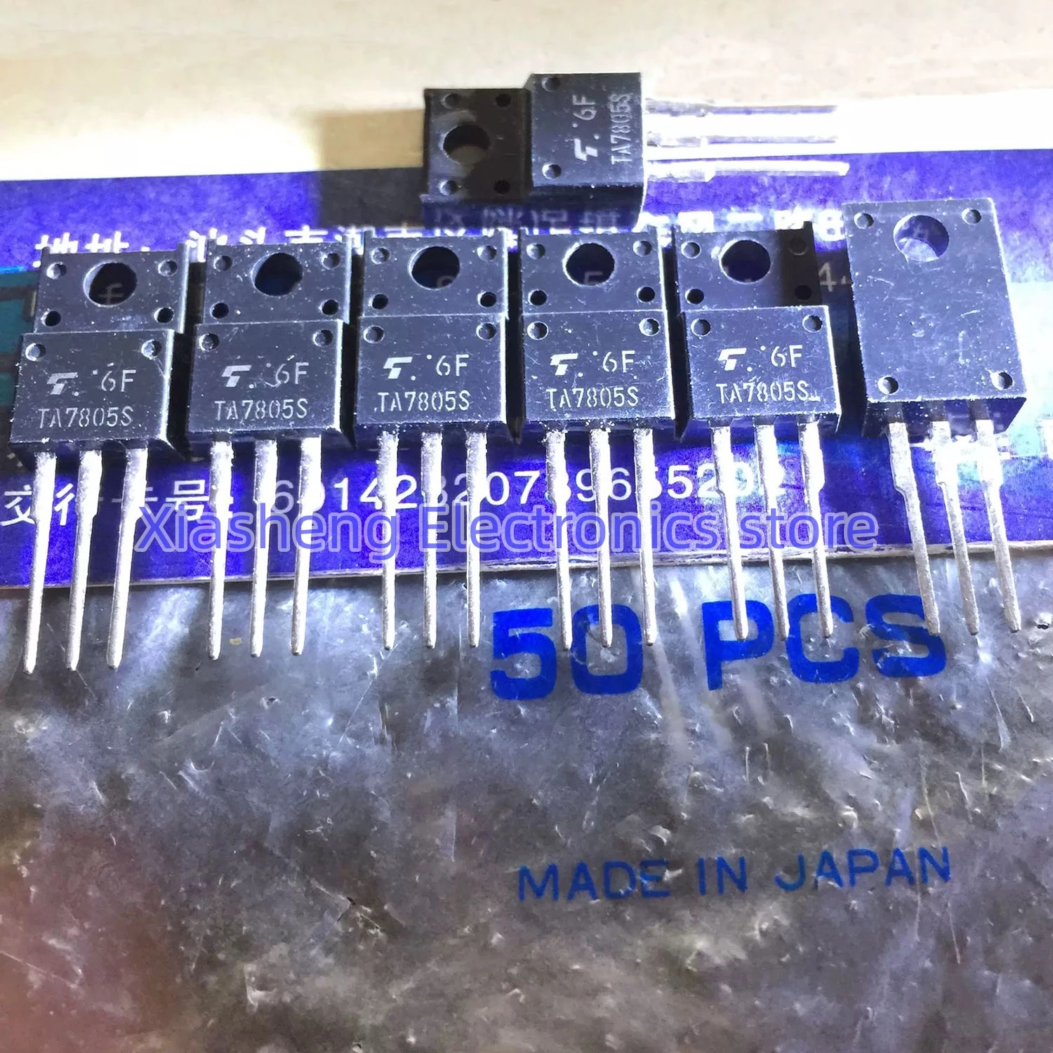 

New Original 10Pcs TA7805S TO-220F Transistor In Stock Good Quality