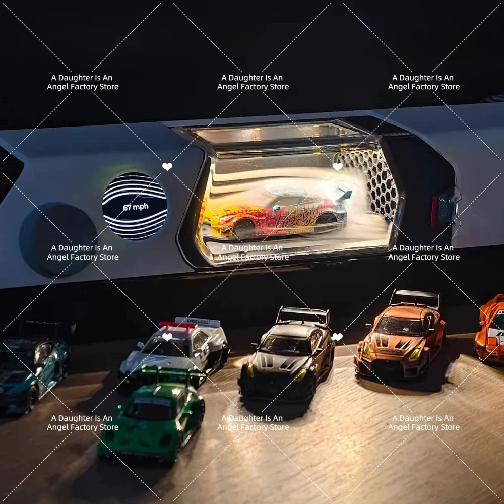 1:64 Aerodynamic Wind Tunnel Desktop Car Test Model No Car Included Machine