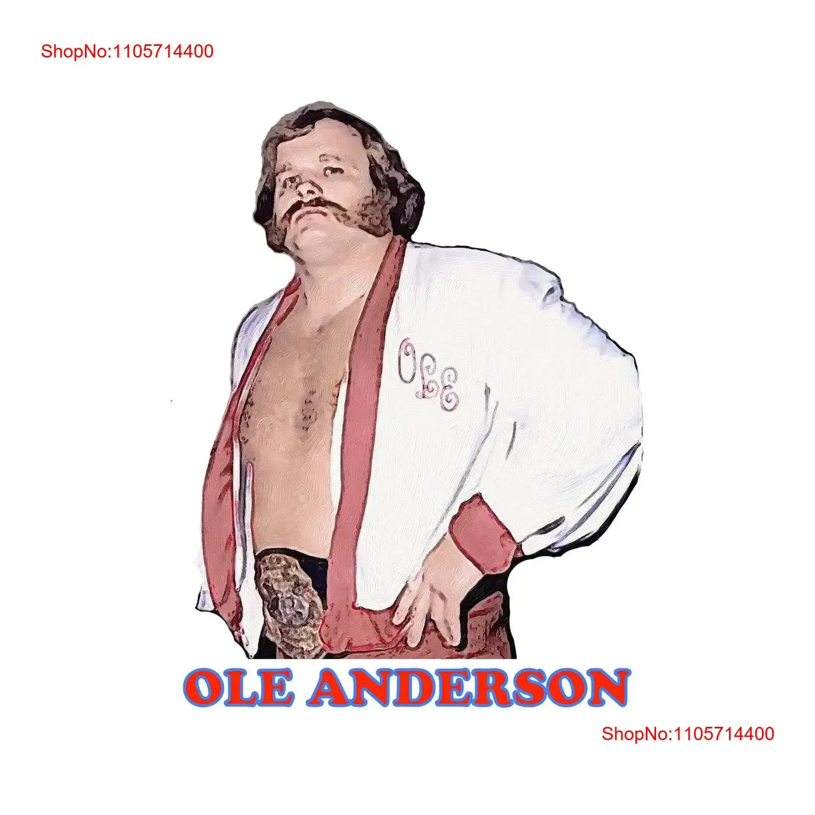Ole Anderson T Shirt Vintage Professional Wrestling Old School Minnesota Wrecking Crew National Alliance Hipster Weird vintage