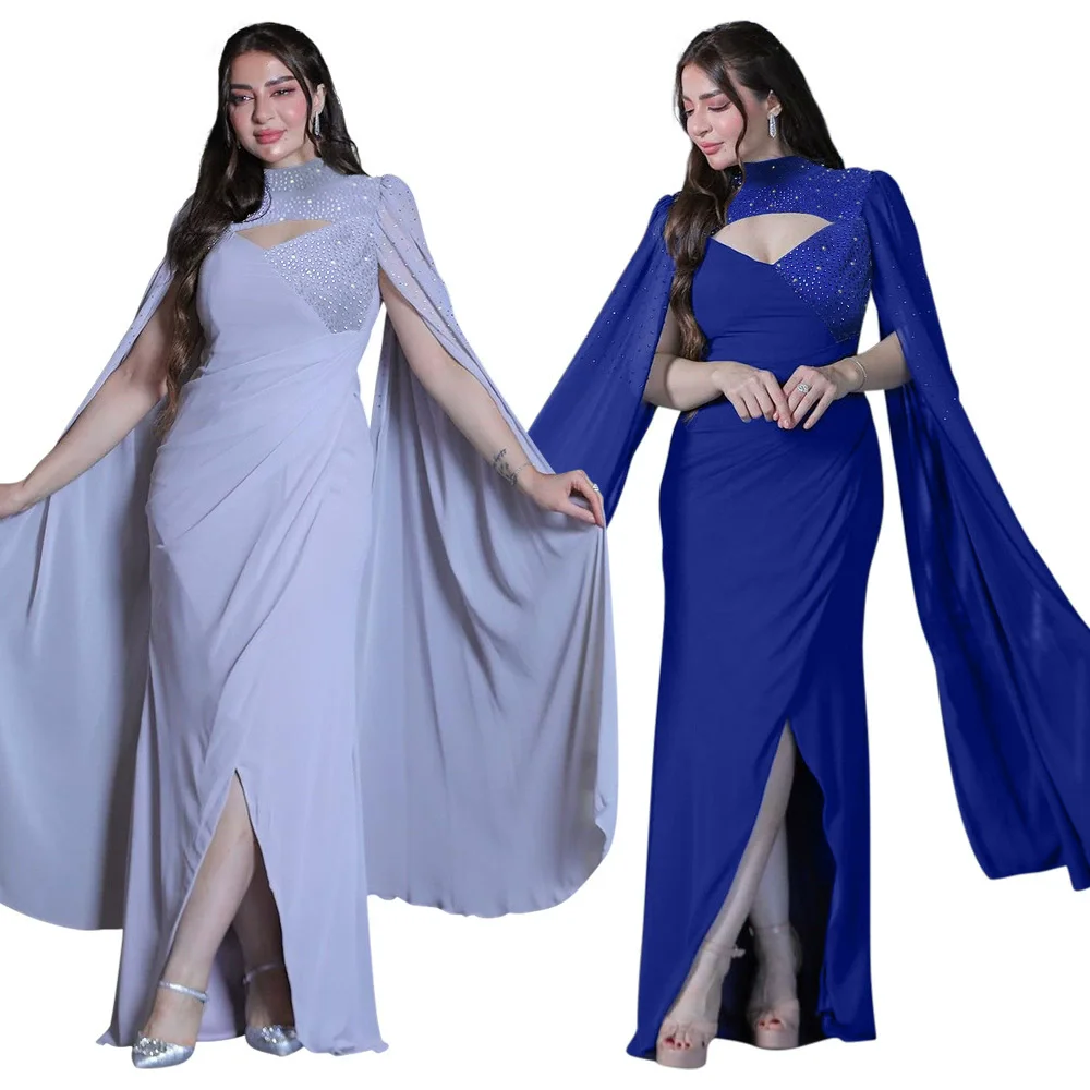 

Dubai, Saudi Arabia, Middle East Party Dress, Muslim Robe, Fashion Color, Hot Diamond Banquet, Islamic Dress
