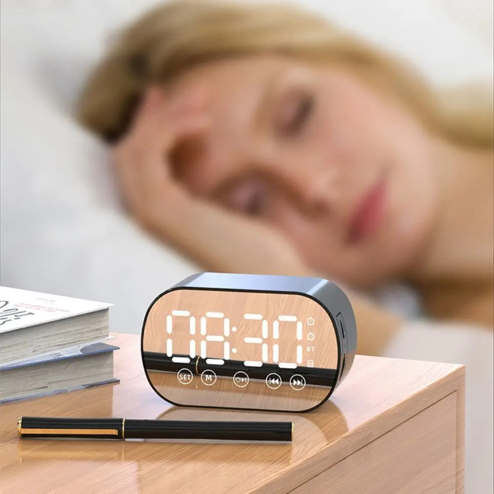 LED Digital Alarm Clock with Bluetooth 4