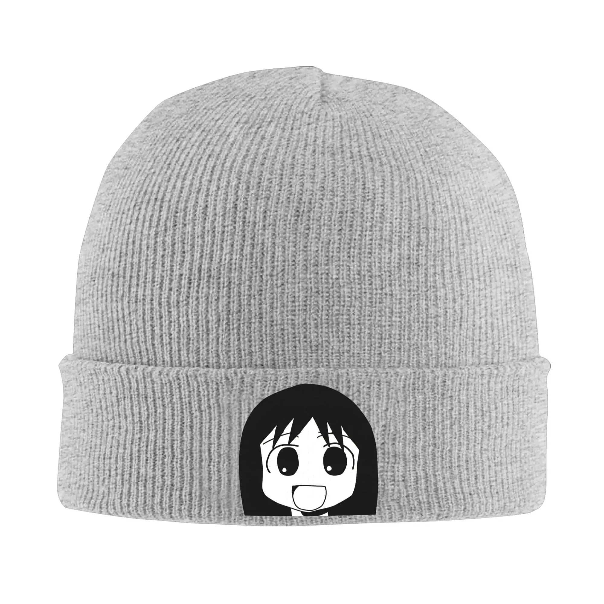 Osaka Autistic Azumanga Daioh Cuff Beanie For Unisex  Winter Warm Bonnet Knitted Hat