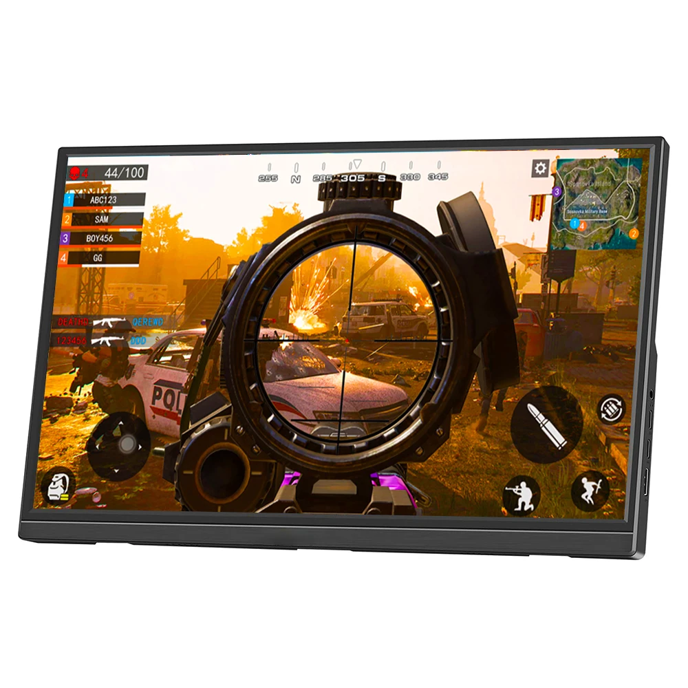 17,3'' draagbare monitor USB-C HDMI computerscherm LCD-scherm voor PC Mac telefoon Xbox Switch PS HDMI USB extern laptopscherm - afbeelding 2