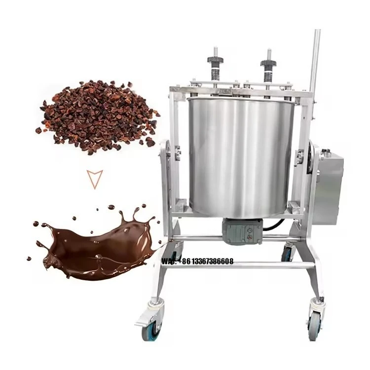 آلة طحن حجر الكاكاو مزيج الشوكولاتة للاستخدام التجاري #1