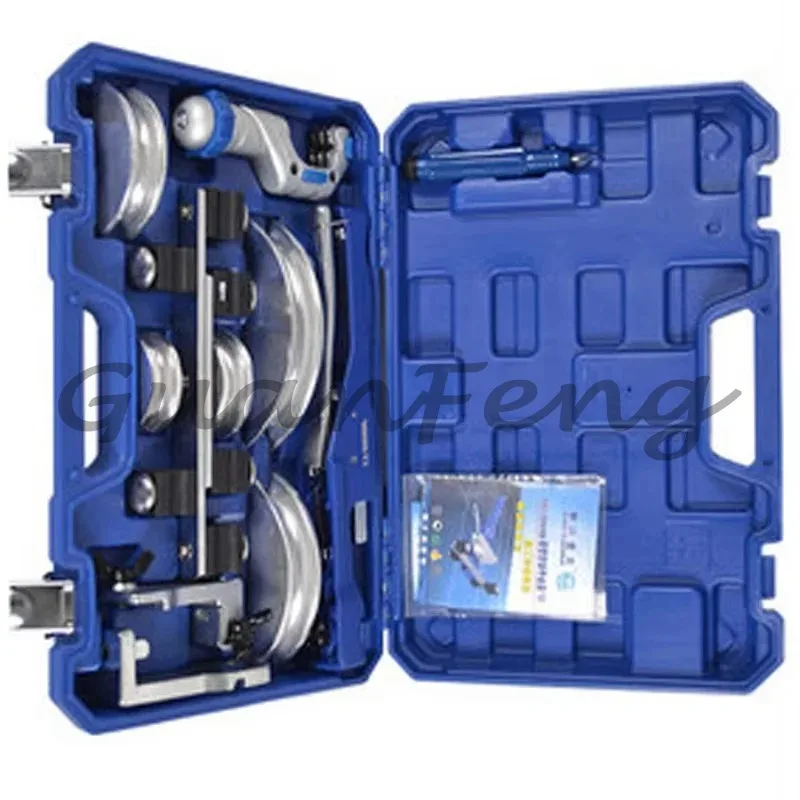10‑22mm Manual Lever Tube Pipe Bender Multi‑Bending Combination Tool Kit for Plumbing Air Condition Copper Tubing