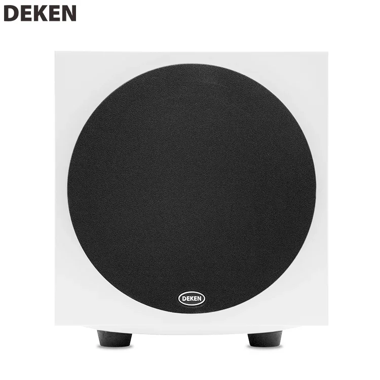 

DEKEN SLIM DK 10S 10-дюймовая стандартная Hi-Fi музыка с объемным звуком стерео 250 Вт басовый динамик мини AV сабвуфер для домашнего кинотеатра