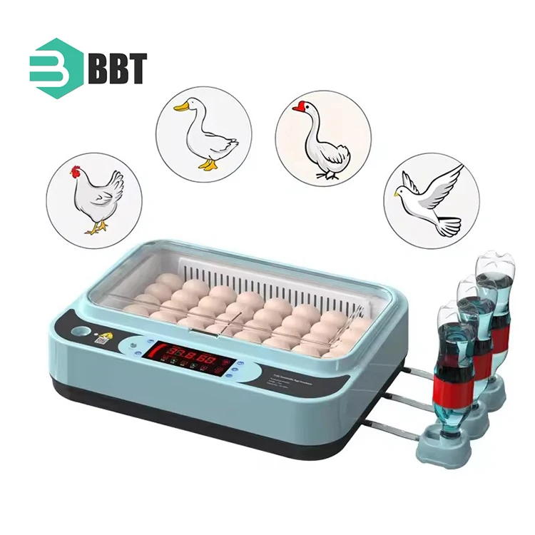

Digital Temperature Control Automatic 24 36 64 Eggs Chicken Poultry Egg Incubator