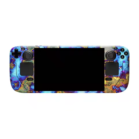 For Steam Deck Protective Vinyl Decal Full Set Wrap Cover for Steam Deck Oled Full Cover Skin Stickers