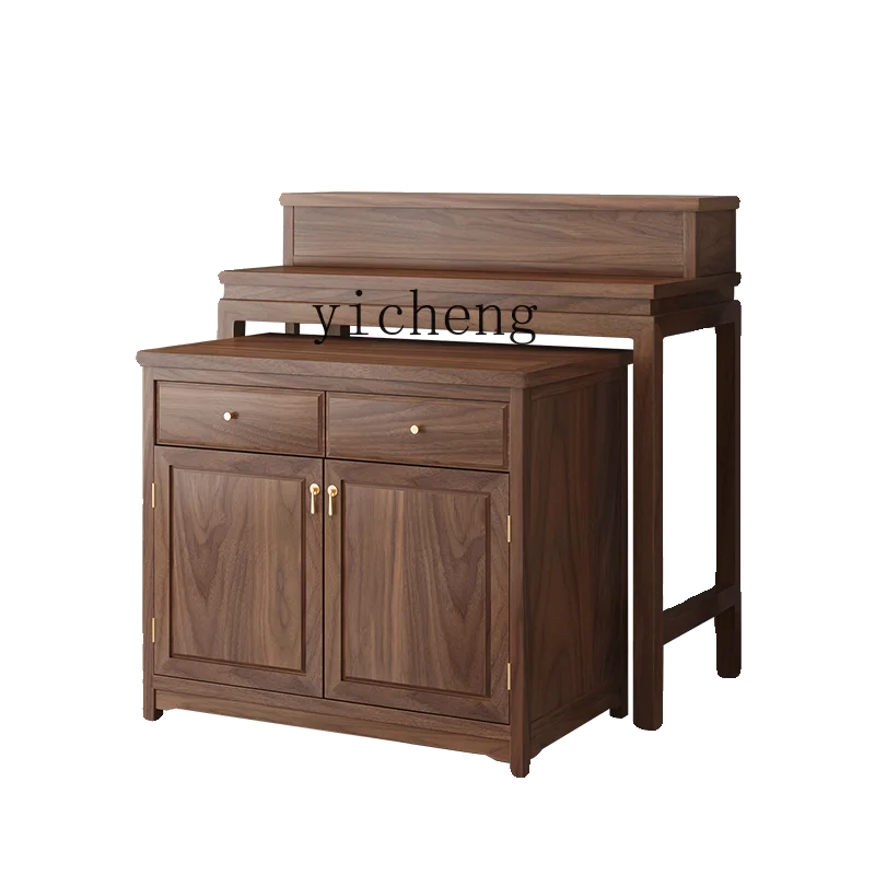 

LXY solid wood table incense table household new Chinese modern simple living room incense table