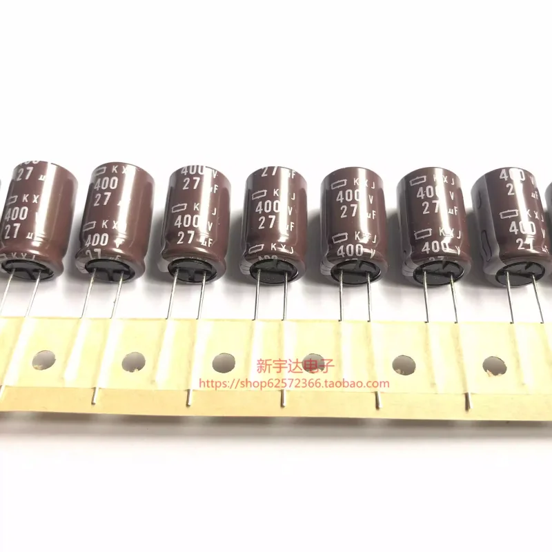 

10-100 шт. 27UF 400V Black Diamond 400V27UF 12.5X20 KXJ высокочастотный долговечный электролитический конденсатор