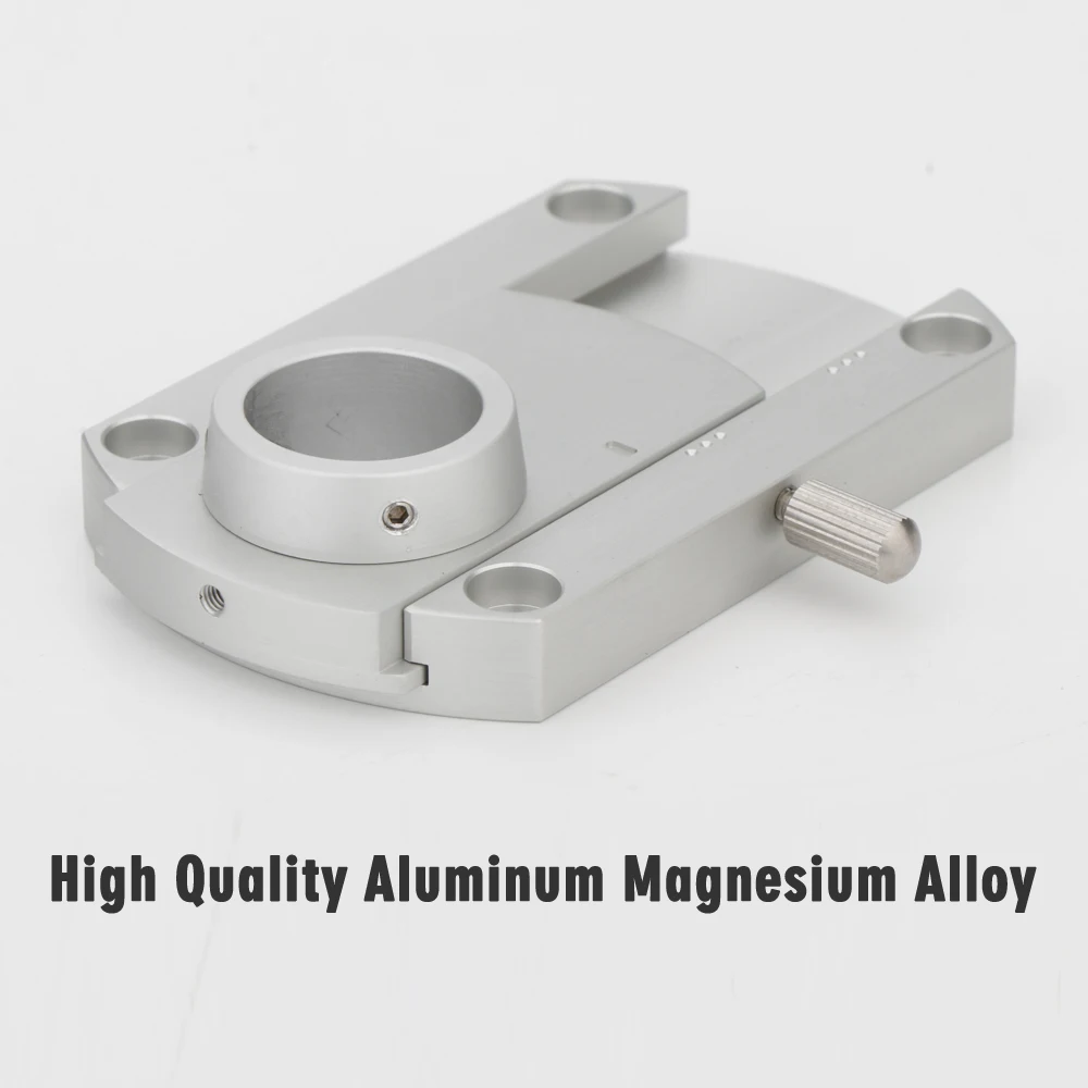 High End Aluminium Turntable Holder Part SME Conversion Arm Plate Inner Hole 20mm Replacement for LP Turntable Vinyl R L6U7