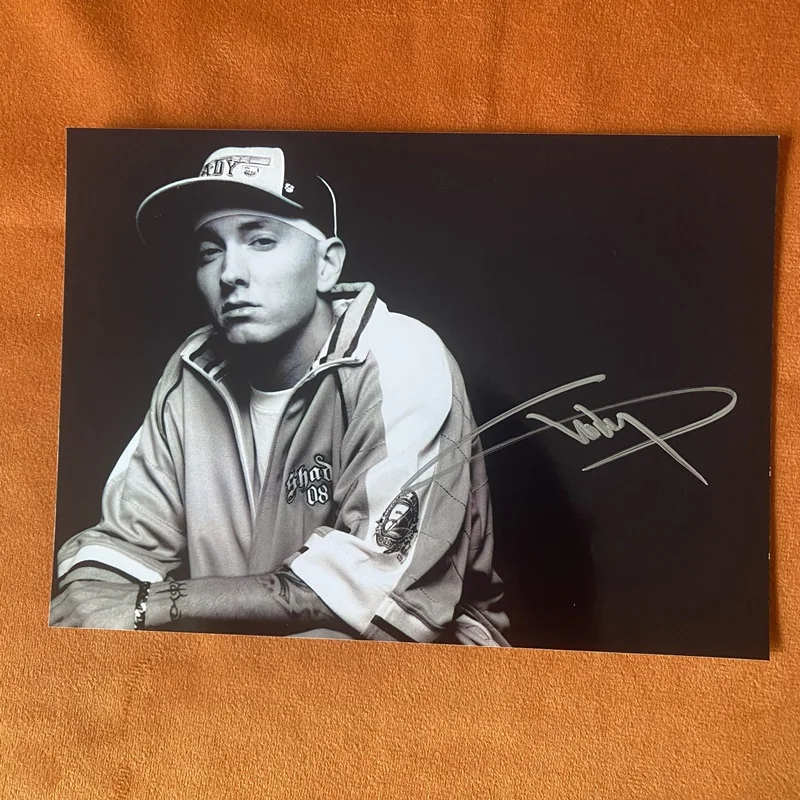 hand signed Eminem autographed photo autographs in ink 5*7 2024