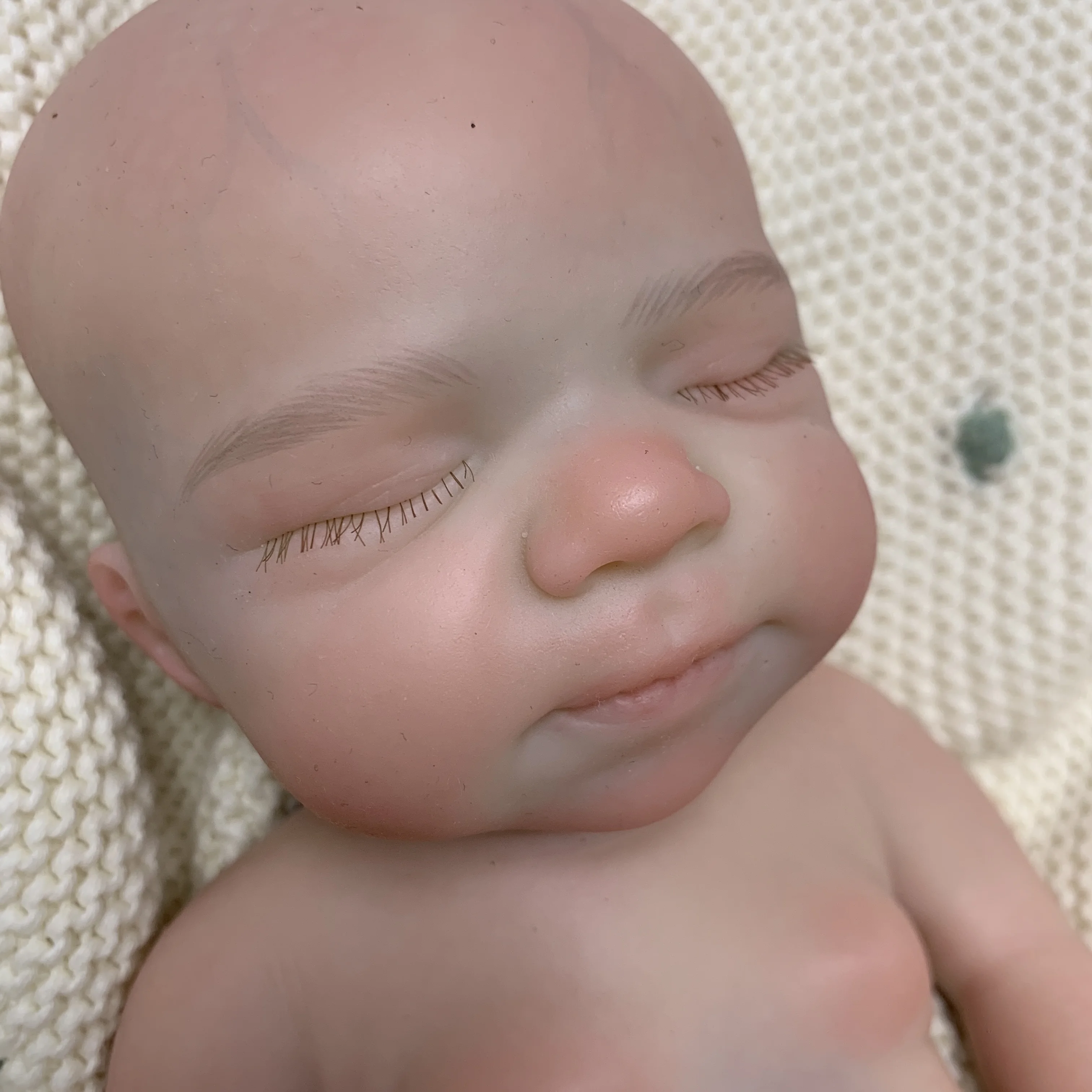 

13 Inch Open Mouth Silicone Body Pascale Bebe Girl Handmade Painted Bebe Reborn Dolls De Muñecas Silicona Boneca Renascida
