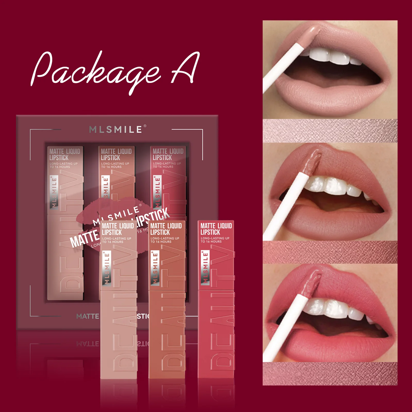 Djbsnon Blijvende Cup Matte Lip Glazuur Set Met Langdurige Lip Verven Vloeibare Make-Up Lipkleur Matte Lippenstift Vloeibare Zachte Mist Lip