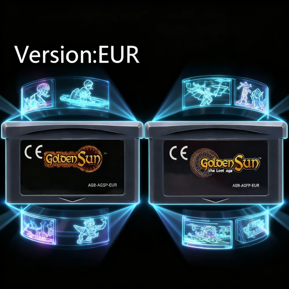 

Видеокарта Golden Sun/The Lost Age Картридж для GBA SP NDS NDSL Английский консольный инструмент