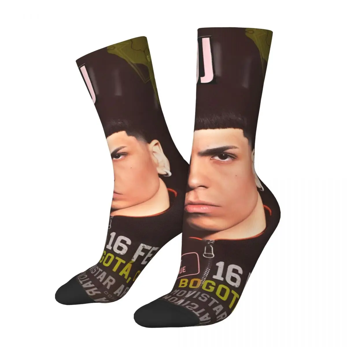 Rapper Milo J Music Album Socks Novelty Stockings Spring Anti Sweat Men Socks High Quality Design Outdoor Socks