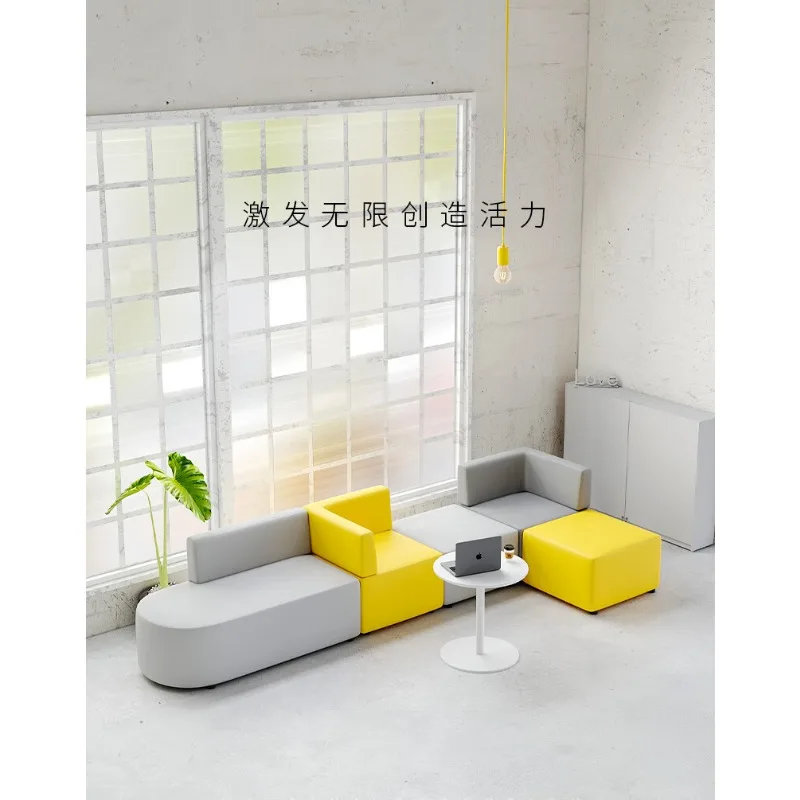 Corner sofa, lounge area, reception and leisure area combination 4