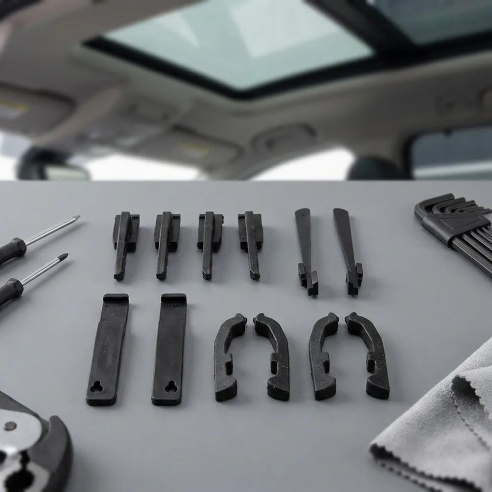 10 Piece Sun Visor Repair Kit for BMW For X5 For E70 Sunroof 2007 2008 2009 2010 2011 2012 2013 OEM 54107198762