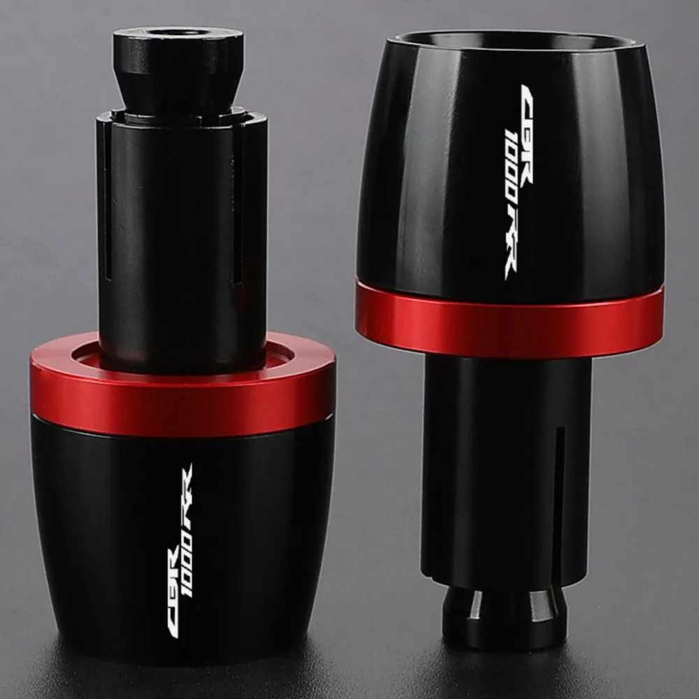 

CBR1000RR Universal For HONDA CBR 1000RR 2004 2005 2006 2007 7/8'' 22MM Handle Bar End CNC Hand Grip Handlebar ends Plug Cover