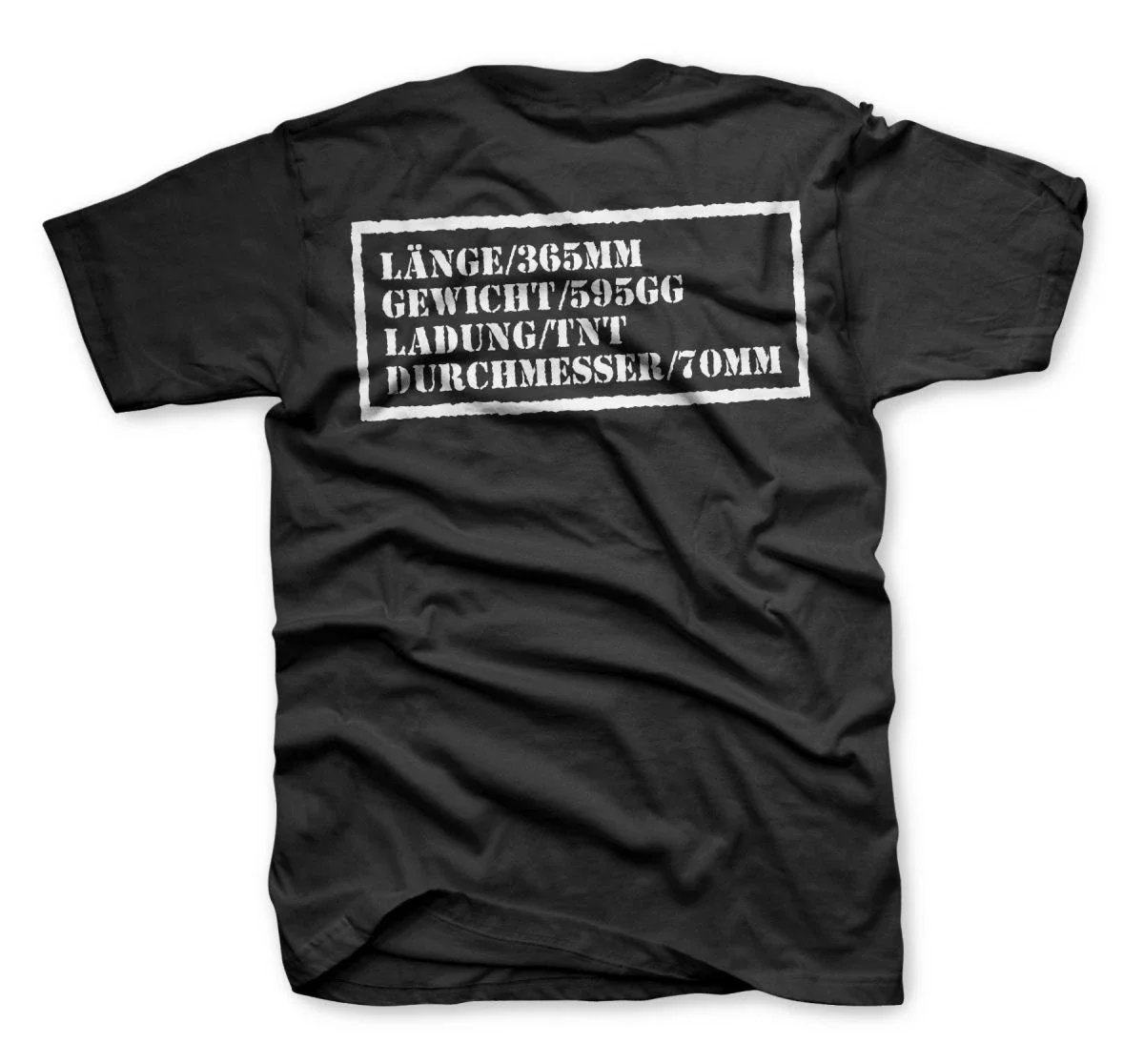 Wehrmacht Stielgranate M24 STIGR24  Weapons and Ammunition T Shirt. 100% Cotton Casual T-shirts Loose Top Size S-3XL