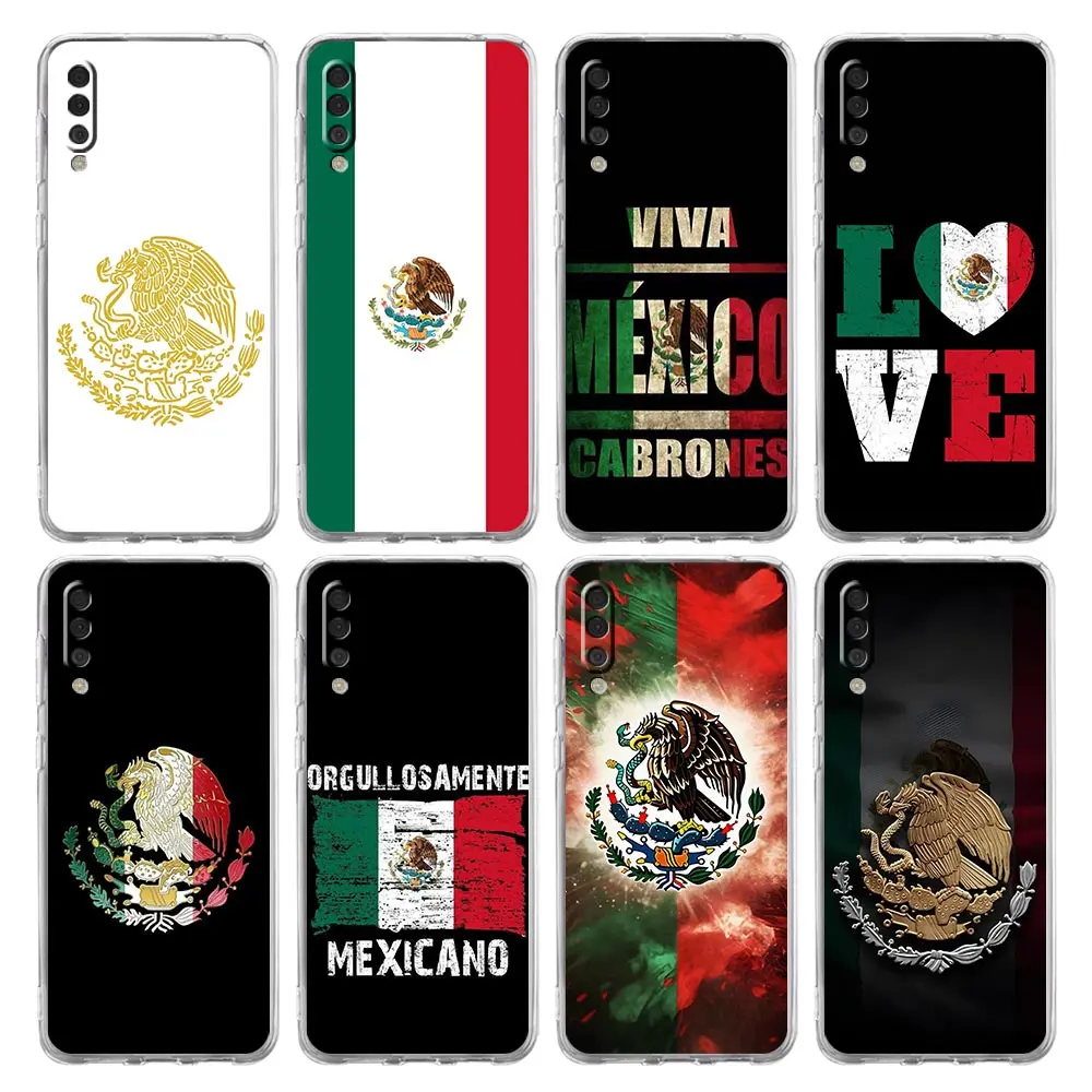 

Чехол для телефона Samsung A26 A36 A56 A54 A52 A50 A70 A40 A12 A14 A16 A22 A24 A42 A34 A32 5G A04s A06 5G Cover Mexico National flag