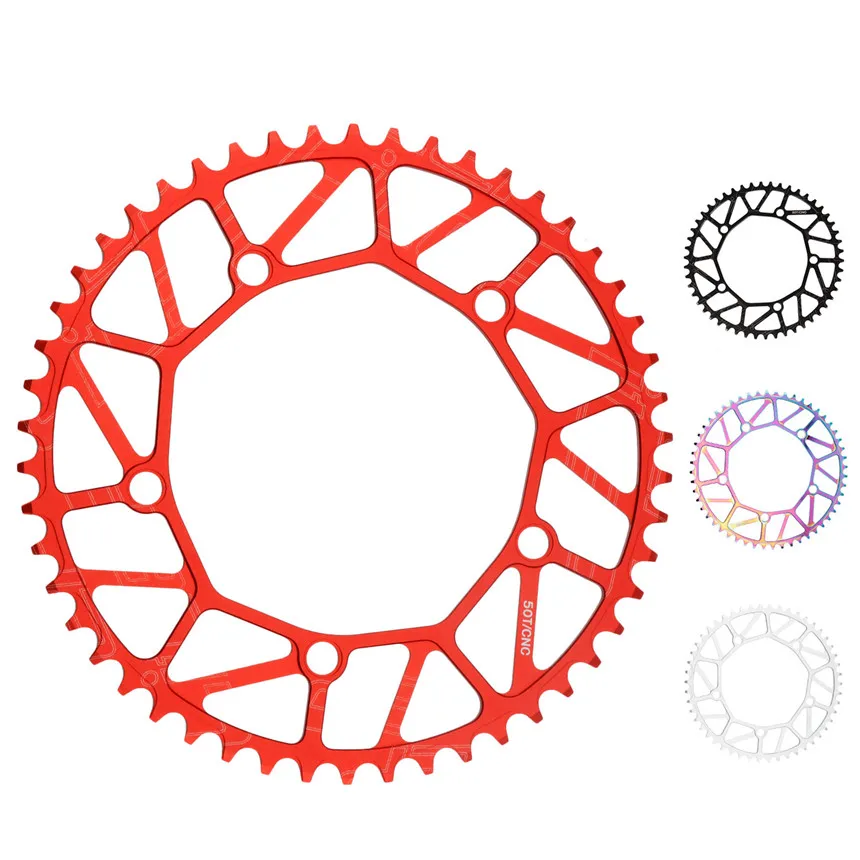 Składany rower, tarcza ząbkowana Narrow Wide Teeth 130BCD, 46 48 50 52 56 58T, zębatka, stop aluminium, mechanizm korbowy do roweru BMX