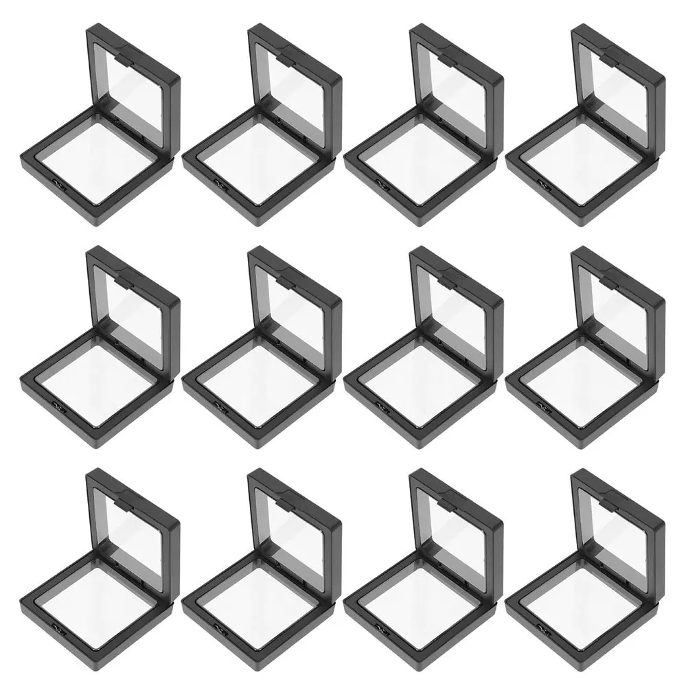 

20Pcs Jewelry Storage Boxes Clear Portable Travel Organizer Small Transparent Storage Case Jewelry Container for Rings Necklaces