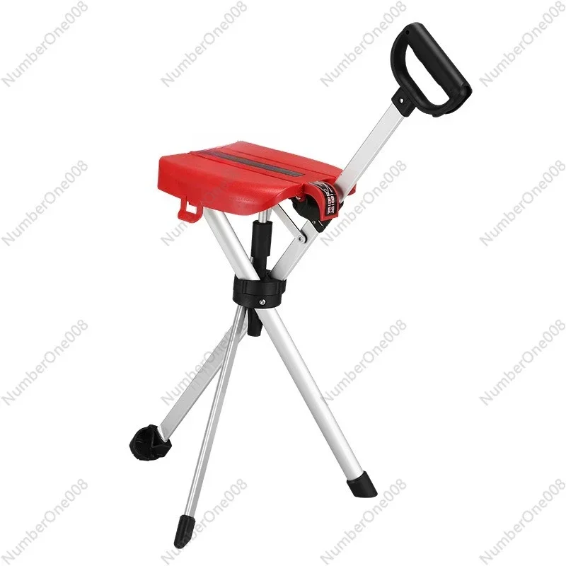 

Elderly Crutches Stool Cane Folding Chair Crutches Multi-functional Non-slip Walking Portable