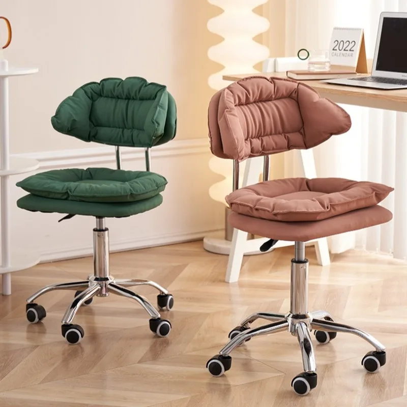 Adjustable Bar Stool, Home Computer Office Chair, Backrest Swivel Pub Chair, Reception Meeting Dining Stool