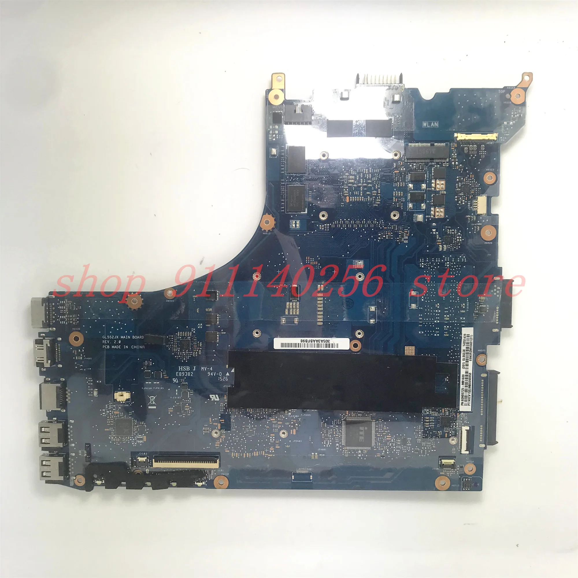 GL552JX REV.2.0 Mainboard For ASUS ROG Laptop Motherboard N16P-GT-A2 GTX950M With SR18J i7-4750HQ CPU 100% Full Working Well