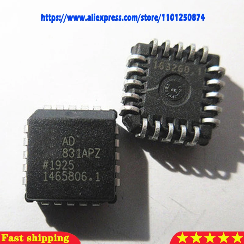 5pcs/lot AD831APZ AD831AP AD831 PLCC-20 In Stock