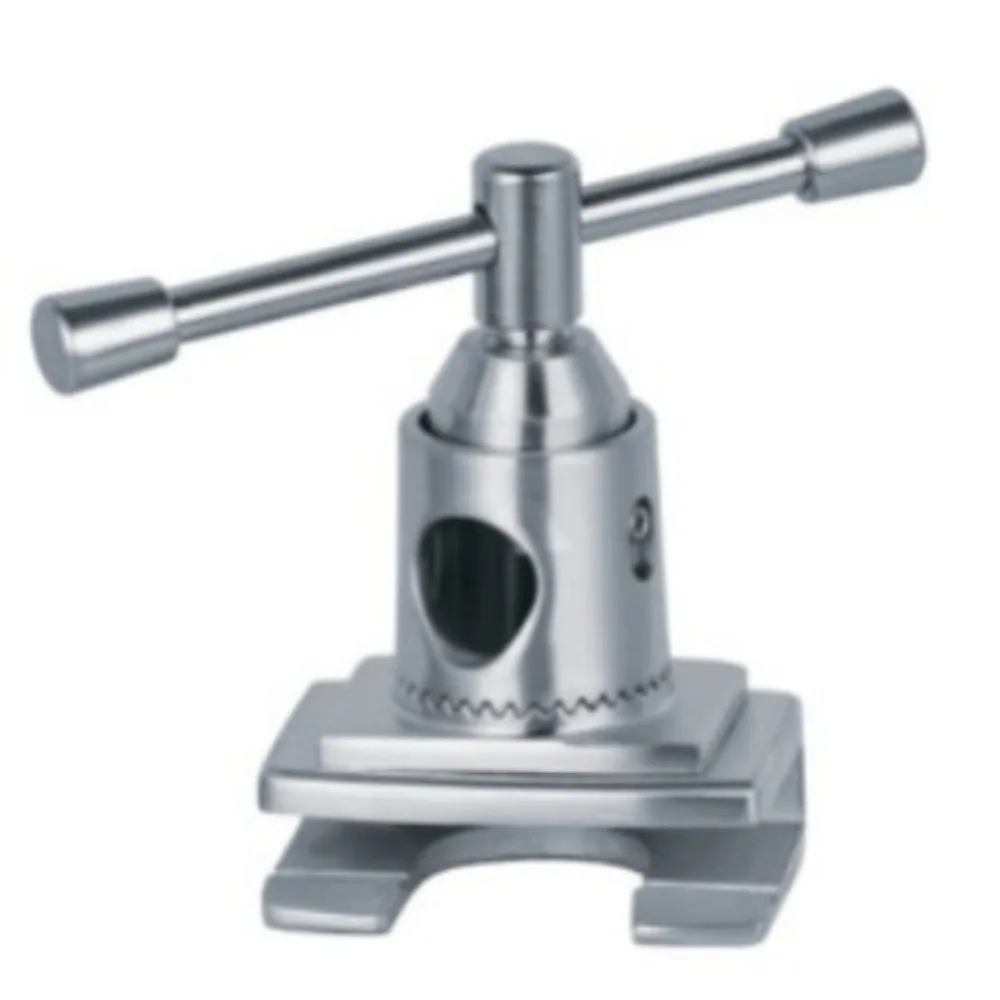 Upgraded Heavy-Duty Surgical Table Leg Holder with Long Slider - Universal Adjustable Stainless Steel Locking Device