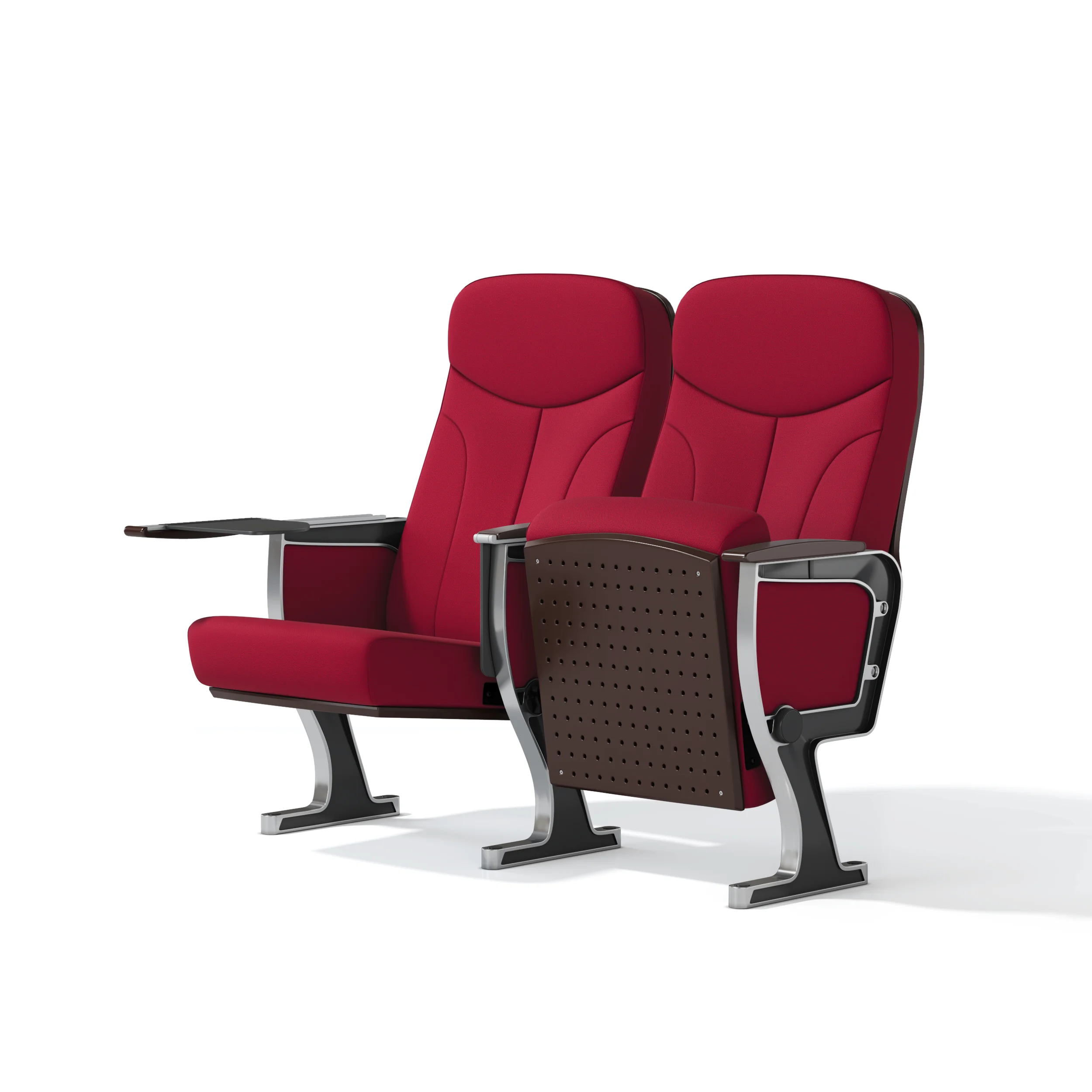 Theater Auditorium Row Chair Theatre Cinema Chair Audience Auditorium Seating Auditorium Folding Church Chairs view 2