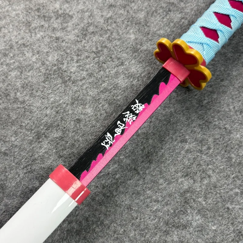 99 سنتيمتر السيف الخشبي تأثيري الدعامة شيطان القاتل شفرة غانلو معبد ميليكي غمد أوندد كاواكامي ميمي الخشب السيف أنيمي تظهر الدعامة