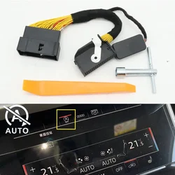 Smart Start Stop Engine Eliminator Auto Off Switch Control Sensor Closer Relay Cable Plug For Audi A6 C8 A7 4K8 2019-2023