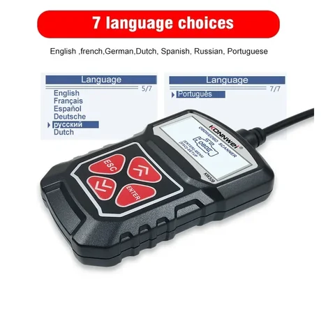 Сканер KW309 OBD2 Автомобильный диагностический сканер для Toyota Corolla Yaris Rav4 Avensis Auris Camry Reiz Check Vehicles Engine