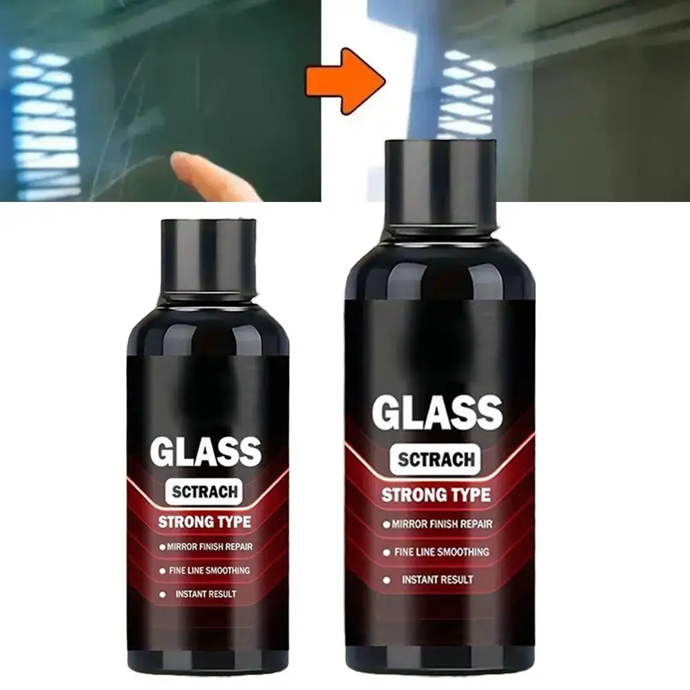 Car glass windshield, mobile phone, mirror crack repair; Repair crack window scratch, fluid, adhesive. front repair. T9X2