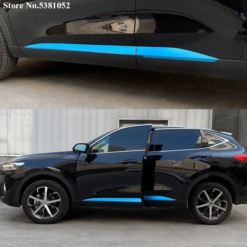 For Haval F7 F7x 2021 2020 2019 Accessorie Car Modification Stickers Sideways Garland Personalized Waistline Film
