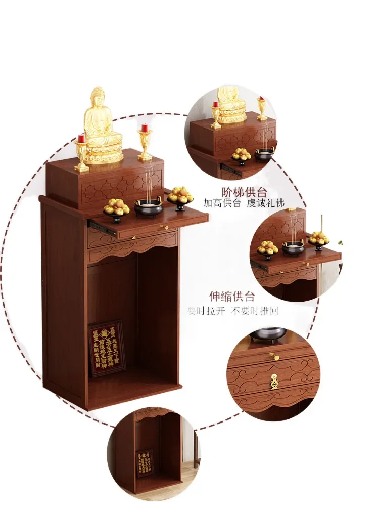 Haushalt, Shentai-Tisch, chinesischer Stil, ländlich, Buddha-Tisch