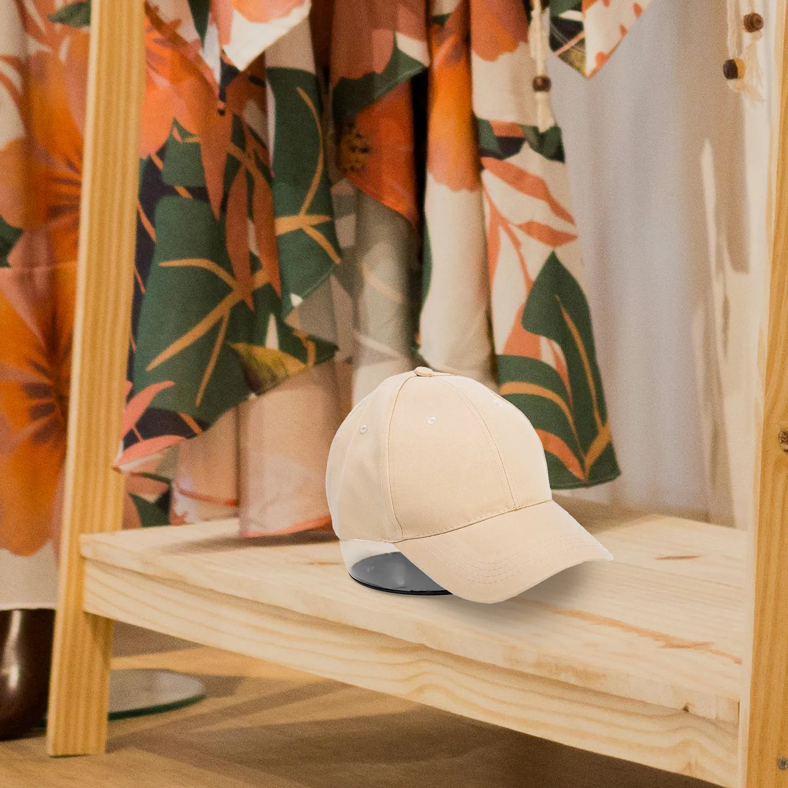 Inflatable Baseball Cap Shaper Transparent PVC Hat Stand Holder Display Insert Hat Form Support Cap Shape Holder