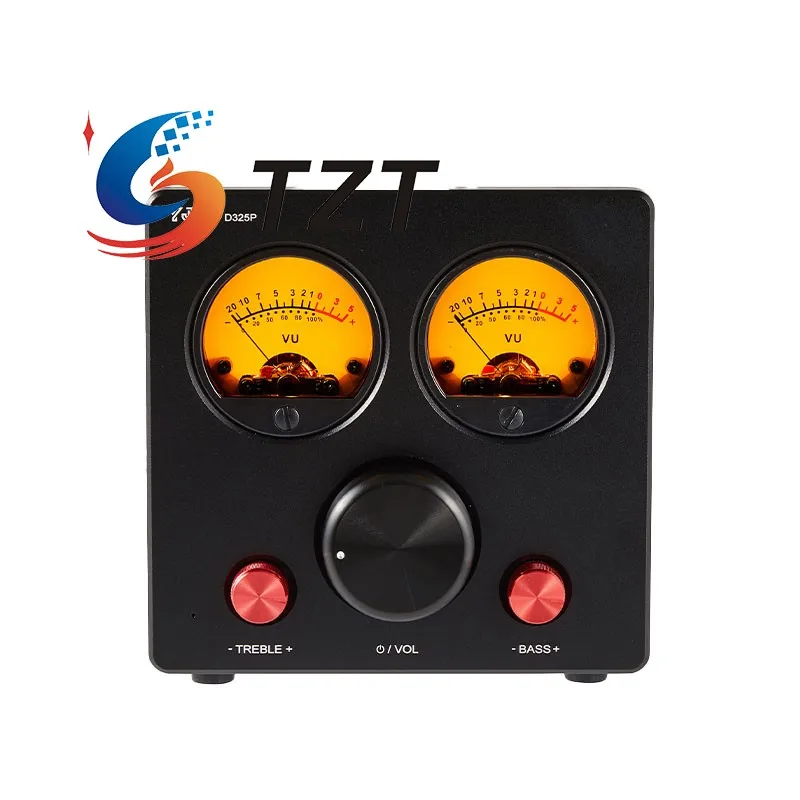 TZT D325P Dual Core TPA3255 Dual Channel Balanced Ultra-high Power Audio Amplifier QCC5125/QCC3084/QCC3034 Bluetooth5.1 LDAC